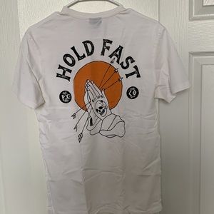 P&co t-shirt tee size small. Provisions and company. Color white graphic t shirt